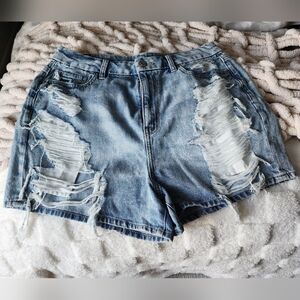 American Eagle curvy mom shorts